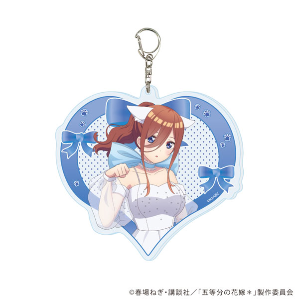 デカアクリルキーホルダー「五等分の花嫁*」03/三玖 エレガントキャットver.(描き下ろしイラスト)[A3]《０１月予約》