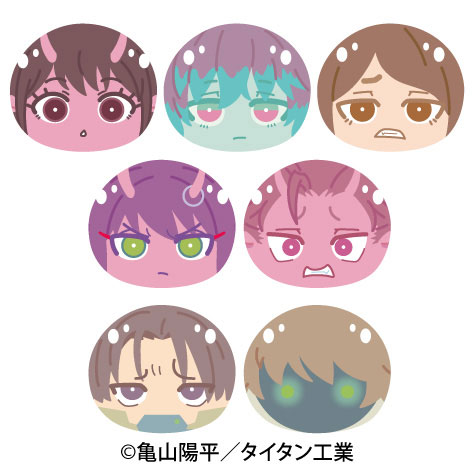 銀河特急 ミルキー☆サブウェイ おまんじゅうにぎにぎマスコット 7個入りBOX