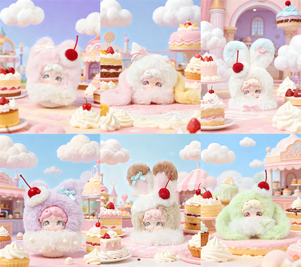 Lucky Deer Nai おやすみうさぎ ふわもこアイス 6個入りBOX