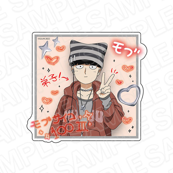 TVアニメ『モブサイコ100』 ダイカットステッカー 影山茂夫 プリントシール風 ver.[コンテンツシード]《発売済・在庫品》