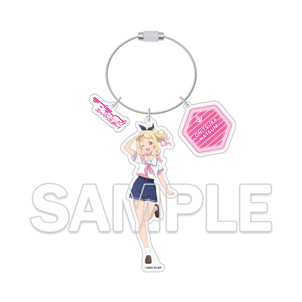 『ラブライブ！スーパースター！！』ワイヤーアクリルキーホルダー 鬼塚夏美[KADOKAWA]《０２月予約》