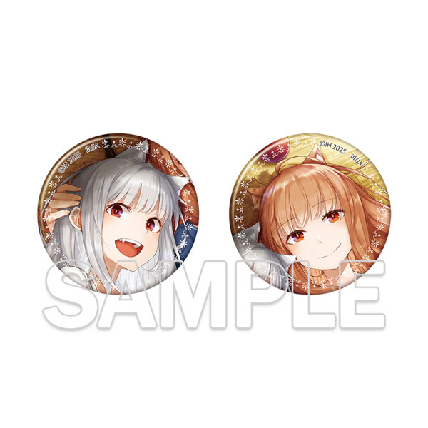 狼と香辛料』缶バッジ2個セット[KADOKAWA]《03月予約》