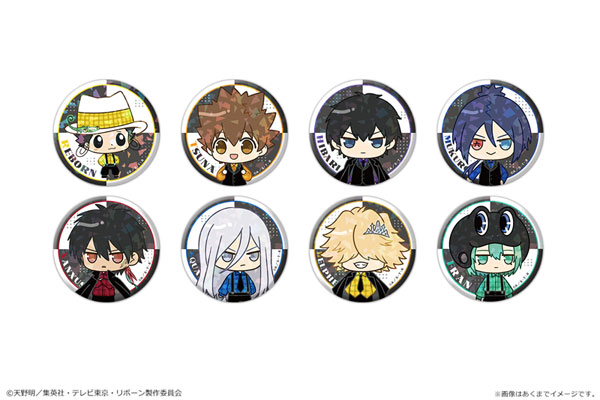 家庭教師ヒットマンREBORN！ トレーディングホログラム缶バッジ 8個入りBOX