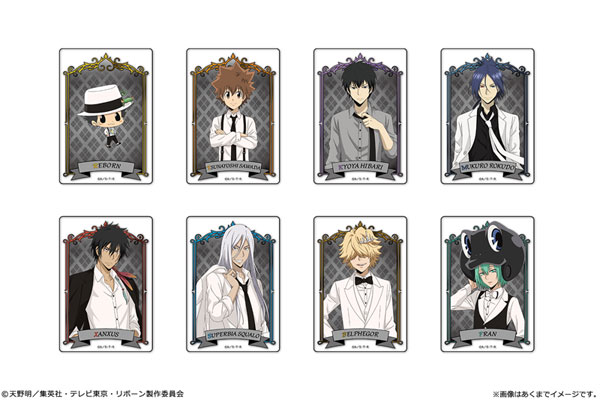 家庭教師ヒットマンREBORN！ トレーディングアクリルカード Ver. モノトーン 8個入りBOX