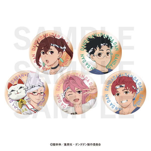 TVアニメ『ダンダダン』×肉汁餃子のダンダダン 第2弾 トレーディング等身メタリック缶バッジ 5個入りBOX[イーディス]《０２月予約》