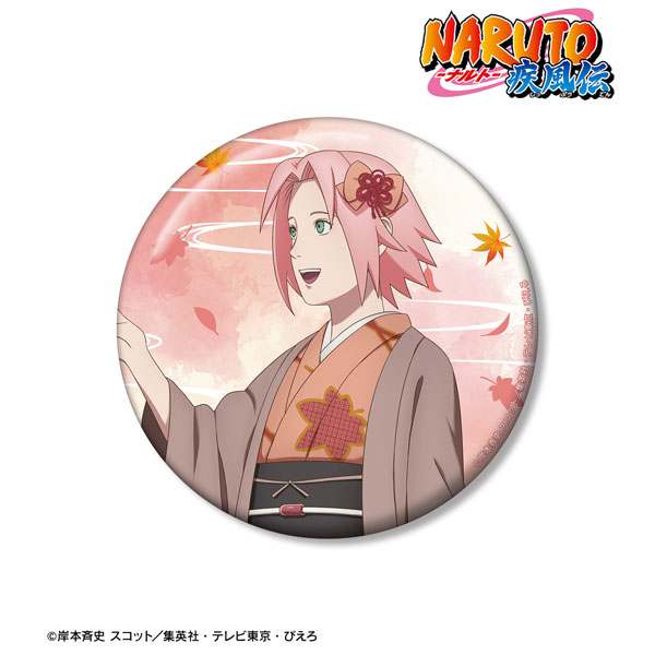 NARUTO-ナルト- 疾風伝 描き下ろし 春野サクラ 秋の歩みver. 100mm缶