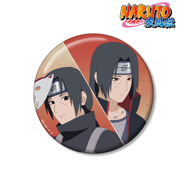 NARUTO PALE TONE 第2弾描き下ろし ver. イタチ 缶バッジ NARUTO PALE