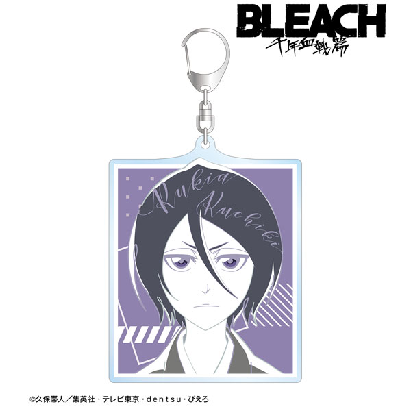 【BLEACH】朽木ルキア グラフアート アクリルキーホルダー TVアニメ『BLEACH 千年血戦篇』 朽木ルキア lette-graph BIGアクリル