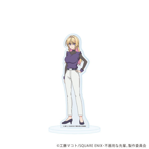 アクリルスタンド「TVアニメ「不器用な先輩。」」01/鉄輪梓(公式イラスト)[A3]《０１月予約》