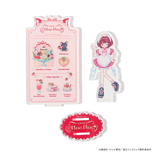 アニメ「東京ミュウミュウ」 アクリルスタンド 桃宮いちご[ナタリー