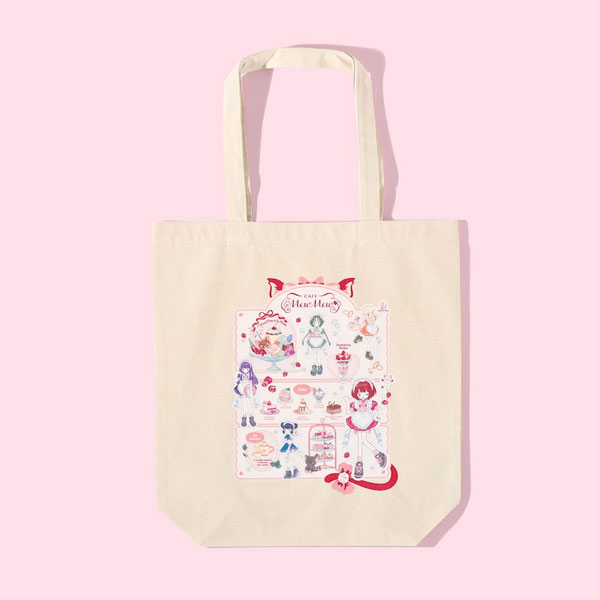 アニメ「東京ミュウミュウ」 ミュウミュウカフェ トートバッグ[ナタリーストア]《１２月予約》