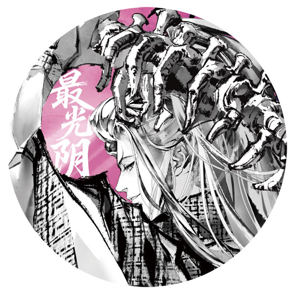 霹靂布袋戲 Pili Puppet Theater×Puppstars 光鑑シリーズ リフレクター缶バッジ 最光陰[Puppstars]《発売済・在庫品》