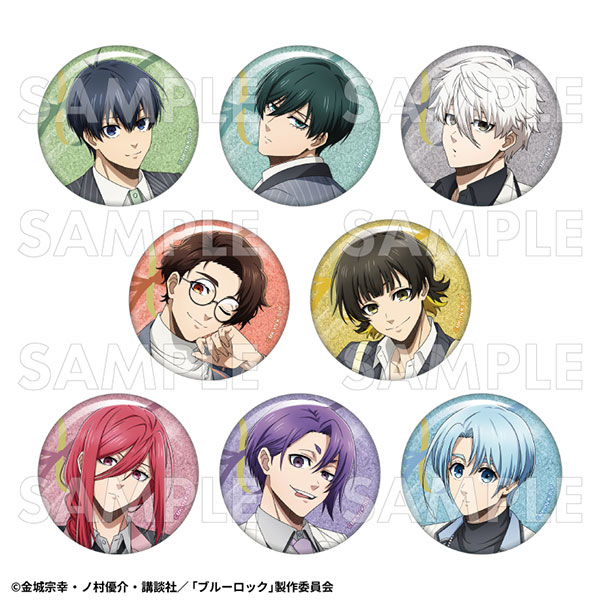 TVアニメ『ブルーロック』バレエコアStyle トレーディンググリッター缶バッジ 8個入りBOX[ティームエンタテインメント]《０２月予約》