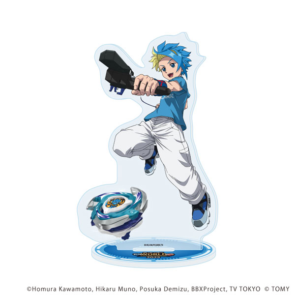 アクリルスタンド「BEYBLADE X」11/黒須エクス(描き下ろしイラスト)[A3