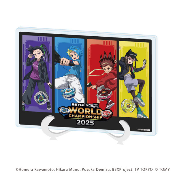 アクリルアートボード(A5サイズ)「BEYBLADE X」03/集合デザイン(描き下ろしイラスト)[A3]《０１月予約》