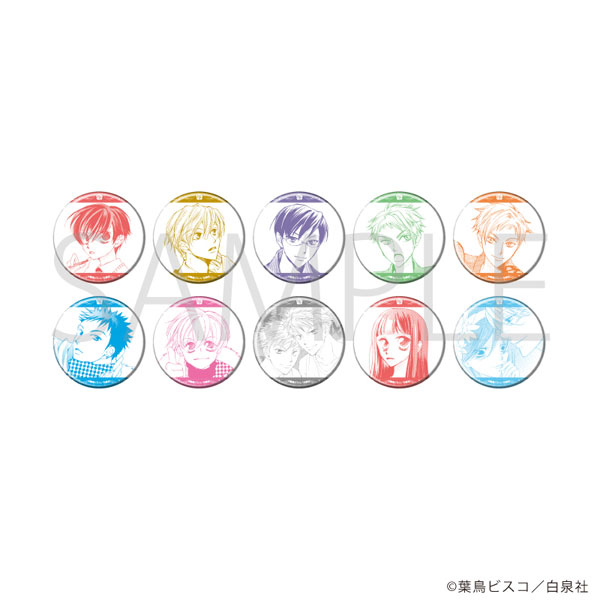 桜蘭高校ホスト部 缶バッジ 缶バッジ「桜蘭高校ホスト部」05/ 10個入りBOX[A3]《01月予約》