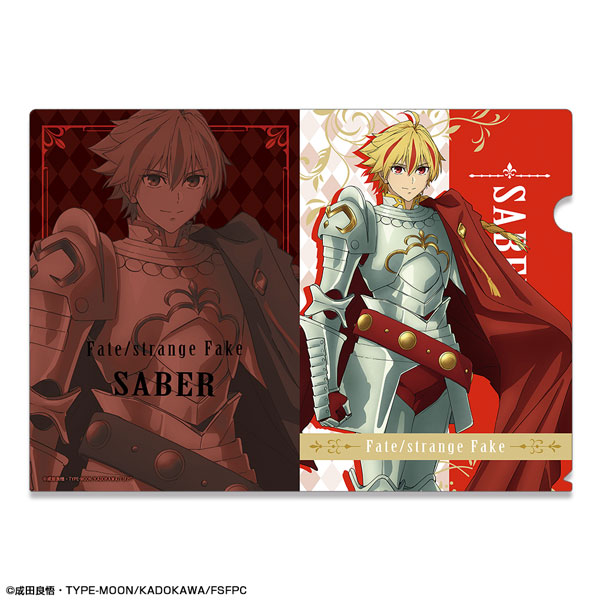Fate/strange Fake クリアファイル デザイン02(セイバー)（再販
