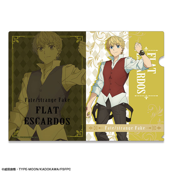Fate/strange Fake クリアファイル デザイン06(フラット・エスカルドス