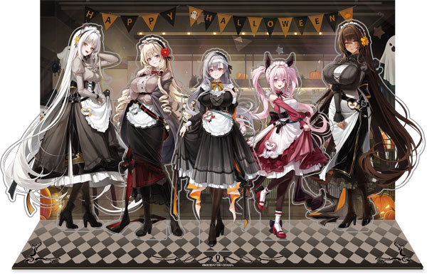 NIKKE あみあみ アクリルジオラマ ミニスカート ロングスカート セット NIKKE あみあみ アクリルジオラマ ミニスカート ロングスカート セット