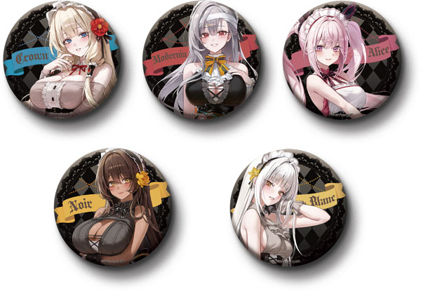 勝利の女神：NIKKE 65mmトレーディング缶バッジ〈ミニスカート ver.〉 5個入りBOX[あみあみ]《発売済・在庫品》