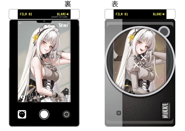 勝利の女神：NIKKE 引き出しキーホルダー ブラン[あみあみ]《発売済・在庫品》