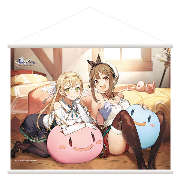 ライザのアトリエ B2ダブルスエードタペストリー くつろぎ ライザ＆クラウディア ライザのアトリエ B2ダブルスエードタペストリー くつろぎ -ライザ