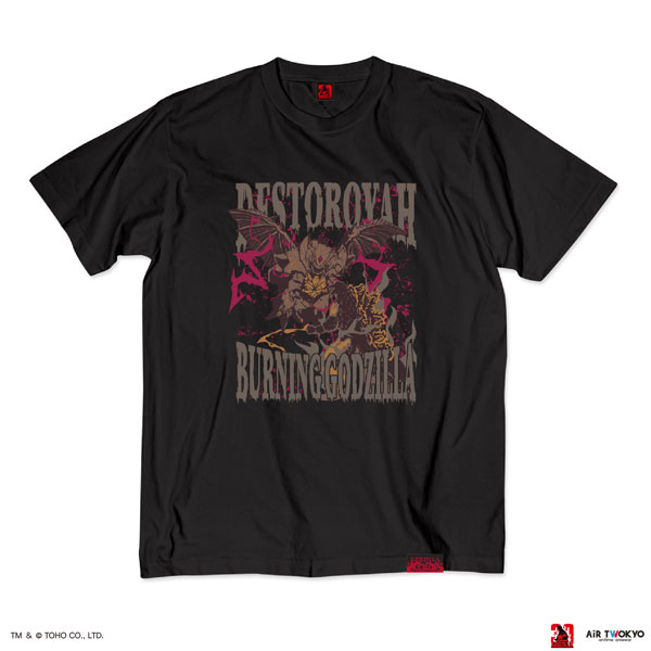 ゴジラVSデストロイア』30周年 シーンイラストTシャツ 5(ゴジラVS
