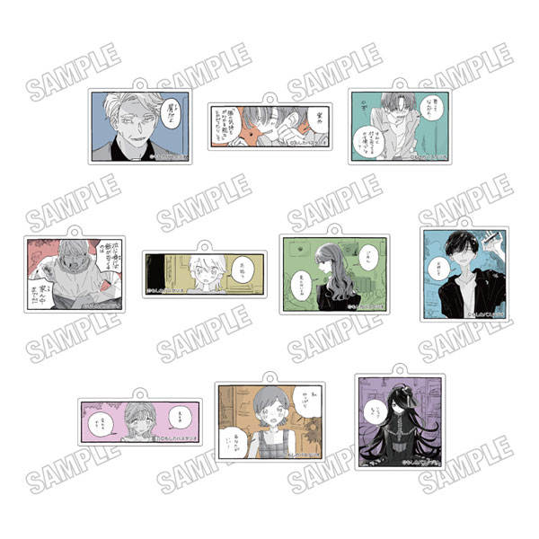 「もしカバスタジオ」 名場面アクリルキーホルダーコレクション 10個入りBOX