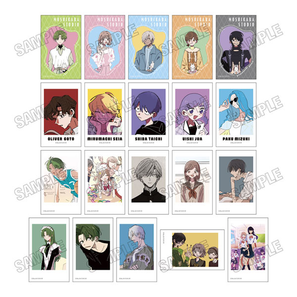 「もしカバスタジオ」 ミニフォトカードコレクション 10パック入りBOX