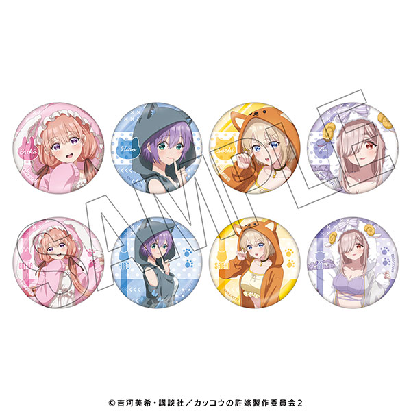 カッコウの許嫁 トレーディング缶バッジ 8個入りセット[TOKYOGETS