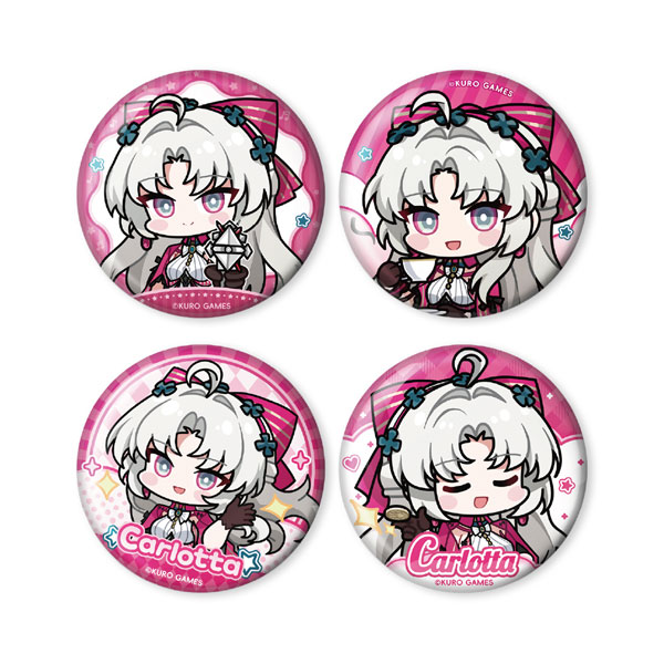 限定販売】鳴潮 スタンプシリーズ ミニバッジセット カルロッタ[KURO