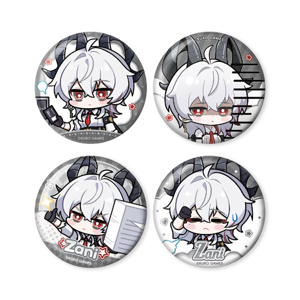 限定販売】鳴潮 スタンプシリーズ ミニバッジセット ザンニー[KURO