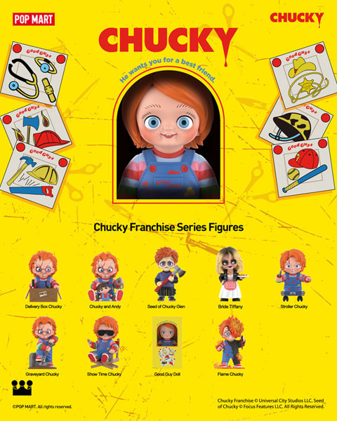チャッキー フランチャイズ シリーズ 9個入りBOX