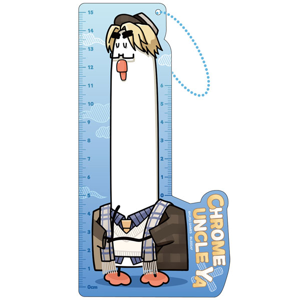 【限定販売】パニシング：グレイレイヴン 私たちの楽しい日常シリーズ クロム・おおおじ アクリル定規[KURO GAMES]《０２月仮予約》