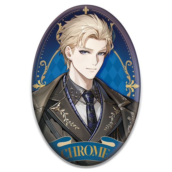 【限定販売】パニシング：グレイレイヴン FESTシリーズ ブリキ缶バッジ クロム[KURO GAMES]《０２月仮予約》