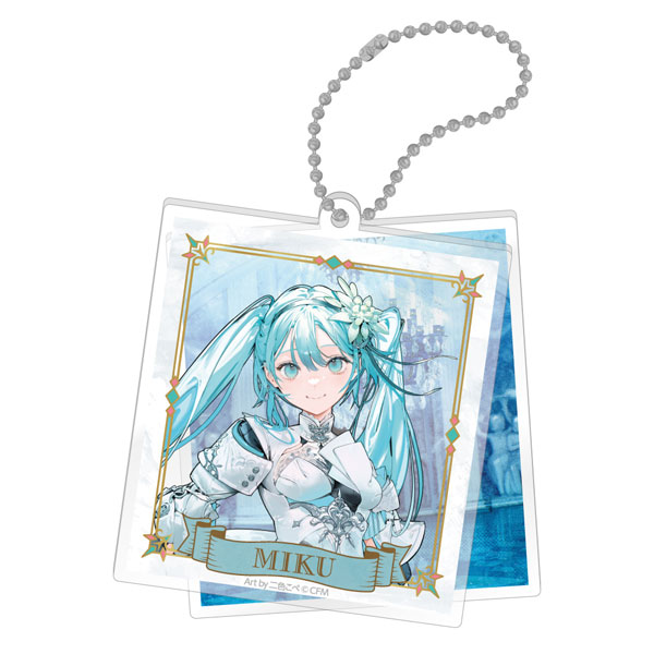 39Culture 2024 EXTRA WORLD 2枚組アクリルキーホルダー 初音ミク[キャラバン]《在庫切れ》