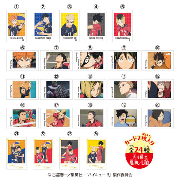 キャラポトレ ハイキュー！！2 10個入りBOX (食玩)[ハート]《０２月予約》