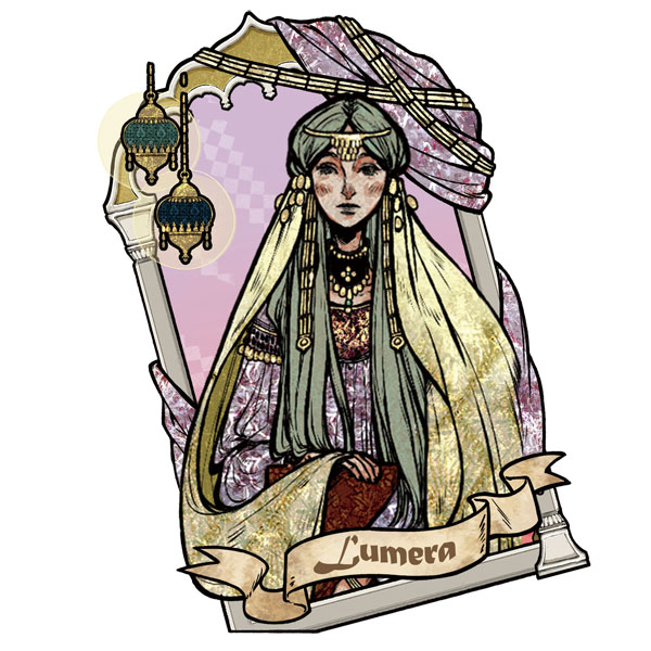 Double Cross スルタンのゲーム アクリルスタンド ルメラ[2P Games]《発売済・在庫品》