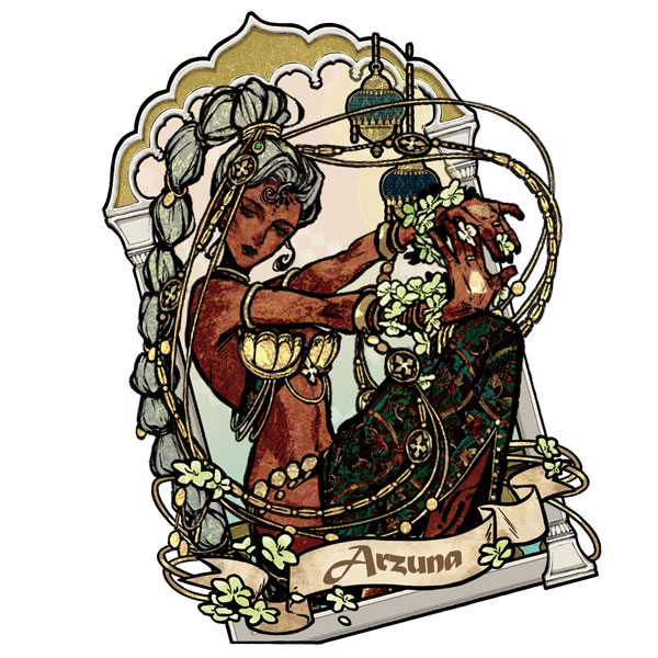 Double Cross スルタンのゲーム アクリルスタンド アトナール[2P Games]《発売済・在庫品》