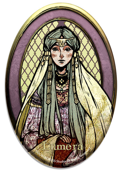 Double Cross スルタンのゲーム 箔押し缶バッジ ルメラ[2P Games]《発売済・在庫品》