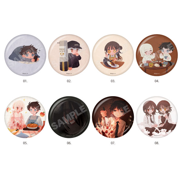 さいはて駅 缶バッジ 01　8個入りBOX[CS.FRONT]《０１月予約》