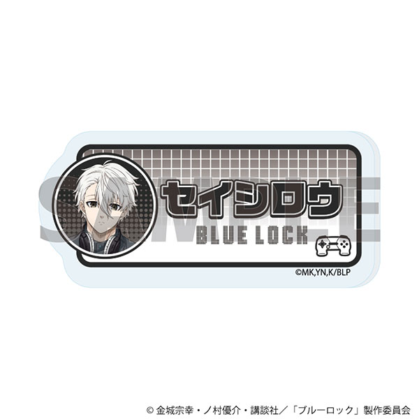 おなまえアクリルプレートバッジ「TVアニメ『ブルーロック』」14/凪誠士郎 ゲーム実況ver.(描き下ろしイラスト)[A3]《０１月予約》
