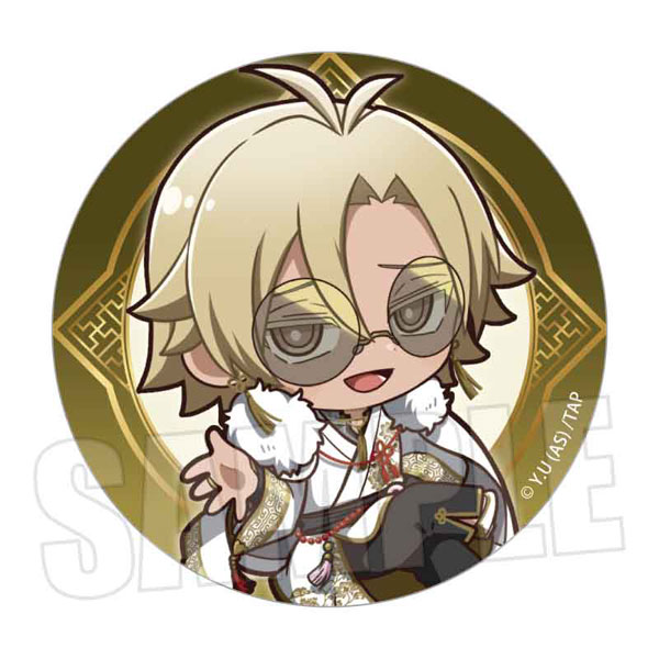 桃源暗鬼 缶バッジ 桃宮唾切 中華風マフィアver.[ベルハウス]《在庫切れ》