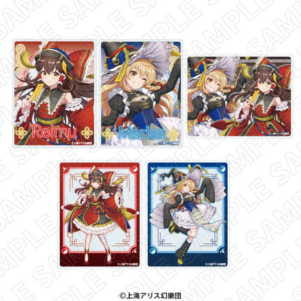 東方Project トレーディングアクリルカード〈キョンシーStyle〉 5個入りセット