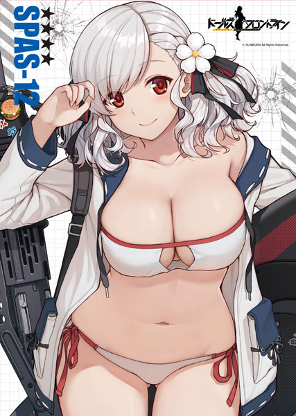 【限定販売】ドールズフロントライン SPAS-12 盛夏の果実 立体枕カバー[ファレノ]《発売済・在庫品》