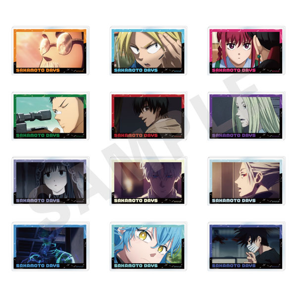 「SAKAMOTO DAYS」 favorite series トレーディングアクリルカード 12個入りセット