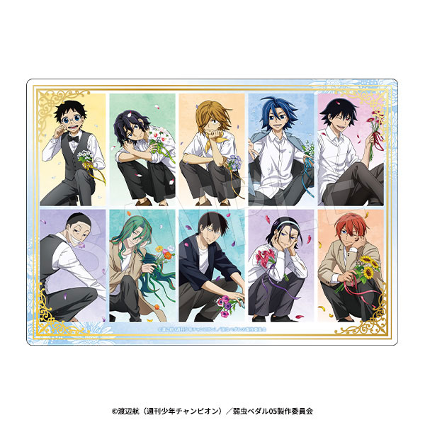 弱虫ペダル LIMIT BREAK 箔押しアクリルアートパネル BIRTHDAY FLOWER3