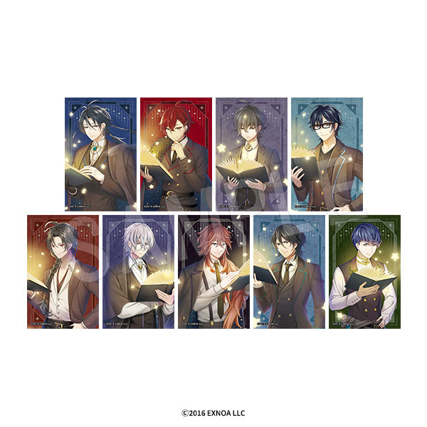 文豪とアルケミスト トレーディングイラストカード 夜灯りver. 9個入りセット