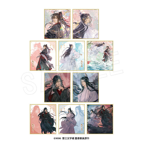 魔道祖師 トレーディングミニ色紙 10個入りセット