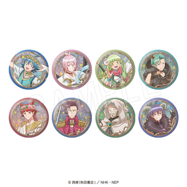 魔入りました！ 入間くん トレーディング グリッター缶バッジ タロットカードver. 8個入りBOX